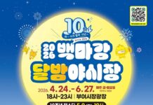 10주년 ‘백마강 달밤야시장’…부여의 밤을 다시 밝힌다