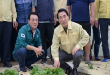 “신속한 복구와 지원에 최선 다할 것” 백성현 논산시장, 돌풍 피해 현장 점검